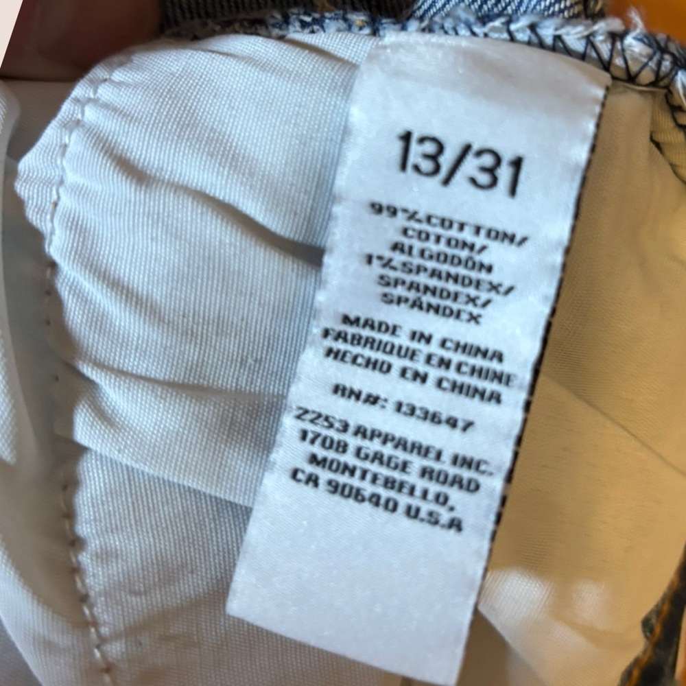 NWT Celebrity Pink REgeneration High Rise Baggy Wide Leg Jeans 13/31 - Picture 11 of 11
